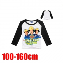 Fireman Sam Anime Children's Long Sleeves Hoodie