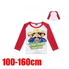 Fireman Sam Anime Children's Long Sleeves Hoodie