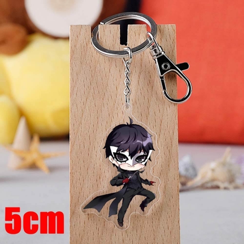 Persona 5 P5 Amamiya Ren Game Pendant Key Ring Transparent Anime Acrylic Keychain - roblox game pendant key ring transparent anime acrylic keychain