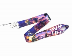 The Avengers Cartoon Long Style Lanyard Anime Phone Strap