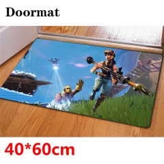 Fortnite Game Rubber Doormat Cartoon Colorful Carpet