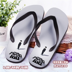 Mob Psycho 100 Japanese Soft Rubber Flip-Flops Anime Slipper