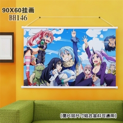 That Time I Got Reincarnated As A Slime / Tensei Shitara Slime Datta Ken Cartoon Wall Scroll Decoration Fancy Wallscrolls