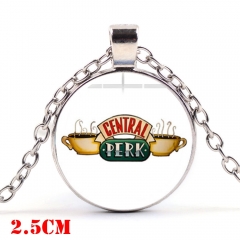 Friends Movie Time Gem Alloy Necklace