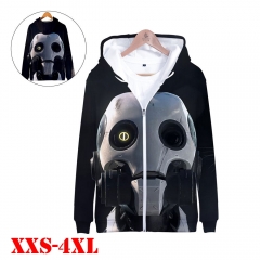 Love, Death & Robots Game 3D Print Casual Zipper Hoodie