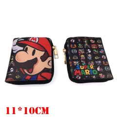 Super Mario Bros. Game PU Leather Wallet