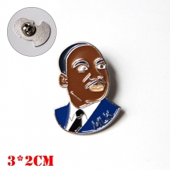 Martin Luther King I Have a Dream Alloy Badge Brooches Pin