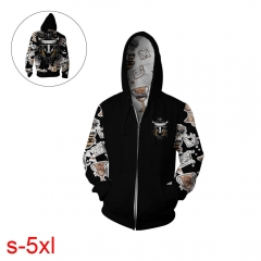 Harry Potter Movie 3D Print Casual Zipper Hoodie