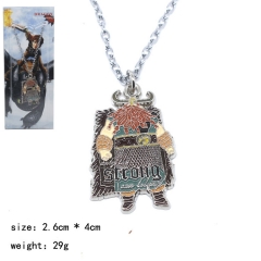 How to Train Your Dragon Movie Alloy Necklace