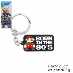 Super Mario Bros. Game Alloy Keychain