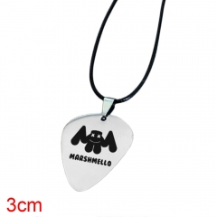 DJ Electronic Music Marshmello Alloy Necklace