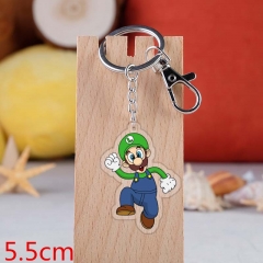 Super Mario Bro Game Acrylic Keychain