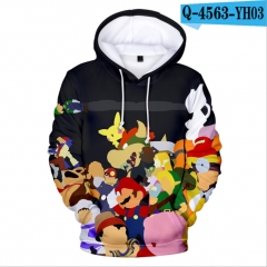 Super Smash Bros Anime 3D Print Casual Hooded Hoodie