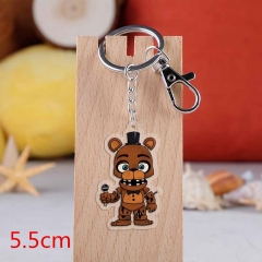 Five Nights At Freedy's Anime e Acrylic Keychain