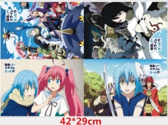 That Time I Got Reincarnated As A Slim Anime Posters Set(8pcs a set)