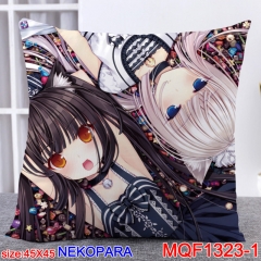 Nekopara Double Sides Cushion 45x45cm