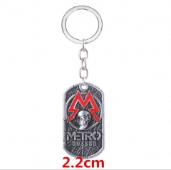 Metro Exodus Game Alloy Keychain