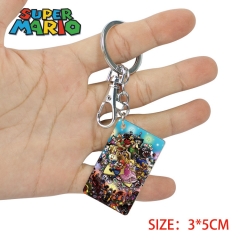 Super Mario Bro Anime Acrylic Keychain