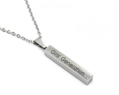 K-PO Girls' Generation Anime Letter Alloy Necklace