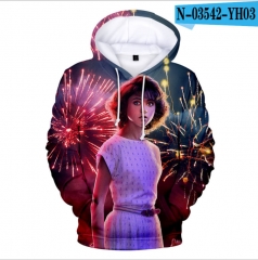 Stranger Things Anime 3D Print Casual Hooded Hoodie