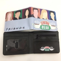 Friends TV Series Cosplay Colorful Folding Purse PU Anime Wallet