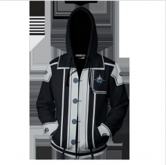 D.Gray Man Anime 3D Hooded Long Sleeves Cosplay Hoodie