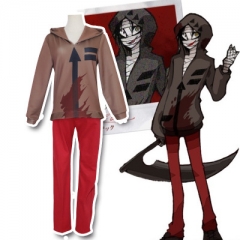 Angels of Death Zack Anime Cartoon Character Pattern Cosplay Costume