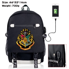 Harry Potter Canvas Students Backpack Anime Bag