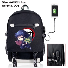 Demon Slayer: Kimetsu no Yaiba Canvas Students Backpack Anime Bag