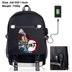 Demon Slayer: Kimetsu no Yaiba Canvas Students Backpack Anime Bag