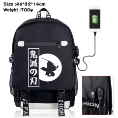 Demon Slayer: Kimetsu no Yaiba Canvas Students Backpack Anime Bag