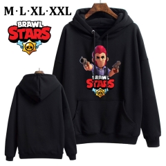 Brawl Stars Cotton Hoodie Soft Thick Hooded Hoodie Warm With Hat Sweatshirts