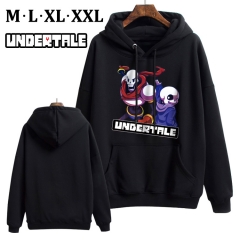 Undertale Cotton Hoodie Soft Thick Hooded Hoodie Warm With Hat Sweatshirts