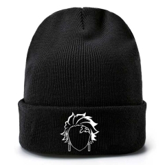 Demon Slayer: Kimetsu no Yaiba Winter Anime Knitted Hat Fashion Women Men Hats