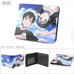 Tenki no Ko/Weathering with You Movie Cartoon Cosplay PU Purse Folding Anime Short Wallet