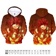 Demon Slayer: Kimetsu no Yaiba Anime 3D Print Casual Hooded Hoodie For Kids And  Adult