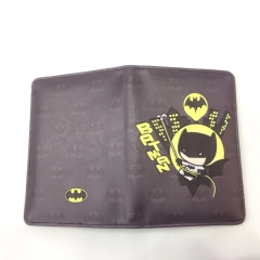 Batman Cosplay Card Holder Anime Passport Book Cover Card Bag