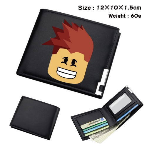 Roblox Anime Cosplay Pu Purse Folding Anime Short Wallet - roblox anime cosplay