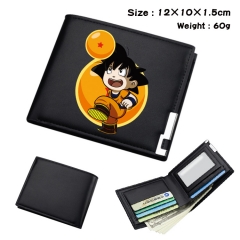 Dragon Ball Z Anime Cosplay PU Purse Folding Anime Short Wallet