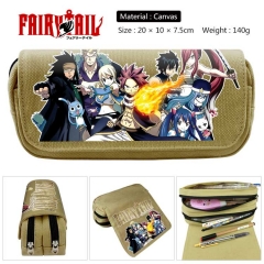 Fairy Tail For Student Canvas Anime Pencil Bag 20*10*7.5cm