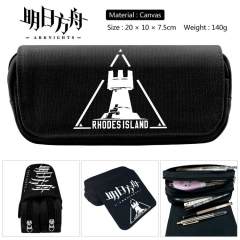 Arknights For Student Canvas Anime Pencil Bag 20*10*7.5cm