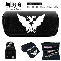 Arknights For Student Canvas Anime Pencil Bag 20*10*7.5cm