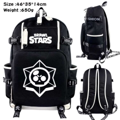 Brawl Stars Anime Cosplay Cartoon Canvas Colorful Backpack Bag