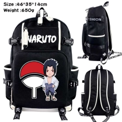 Naruto Anime Cosplay Cartoon Canvas Colorful Backpack Bag