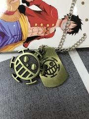 One Piece Cartoon Decoration Anime Alloy Necklace