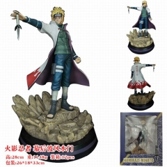 GK Version Naruto Namikaze Minato Movie Character Anime PVC Figure 28cm