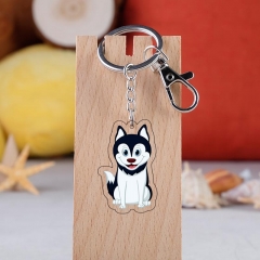 7 Styles Shiba Inu Cute Cartoon Acrylic Anime Keychain