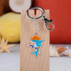 9 Styles Whale Animal Cartoon Acrylic Anime Keychain