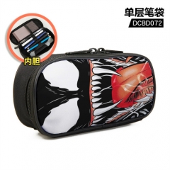 Venom Movie Pattern Single Layer Nylon Waterproof Pencil Bag