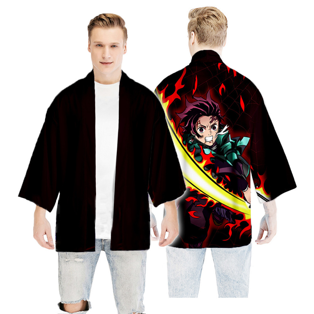 16 Styles Demon Slayer: Kimetsu no Yaiba Cosplay 3D Printing Haori ...